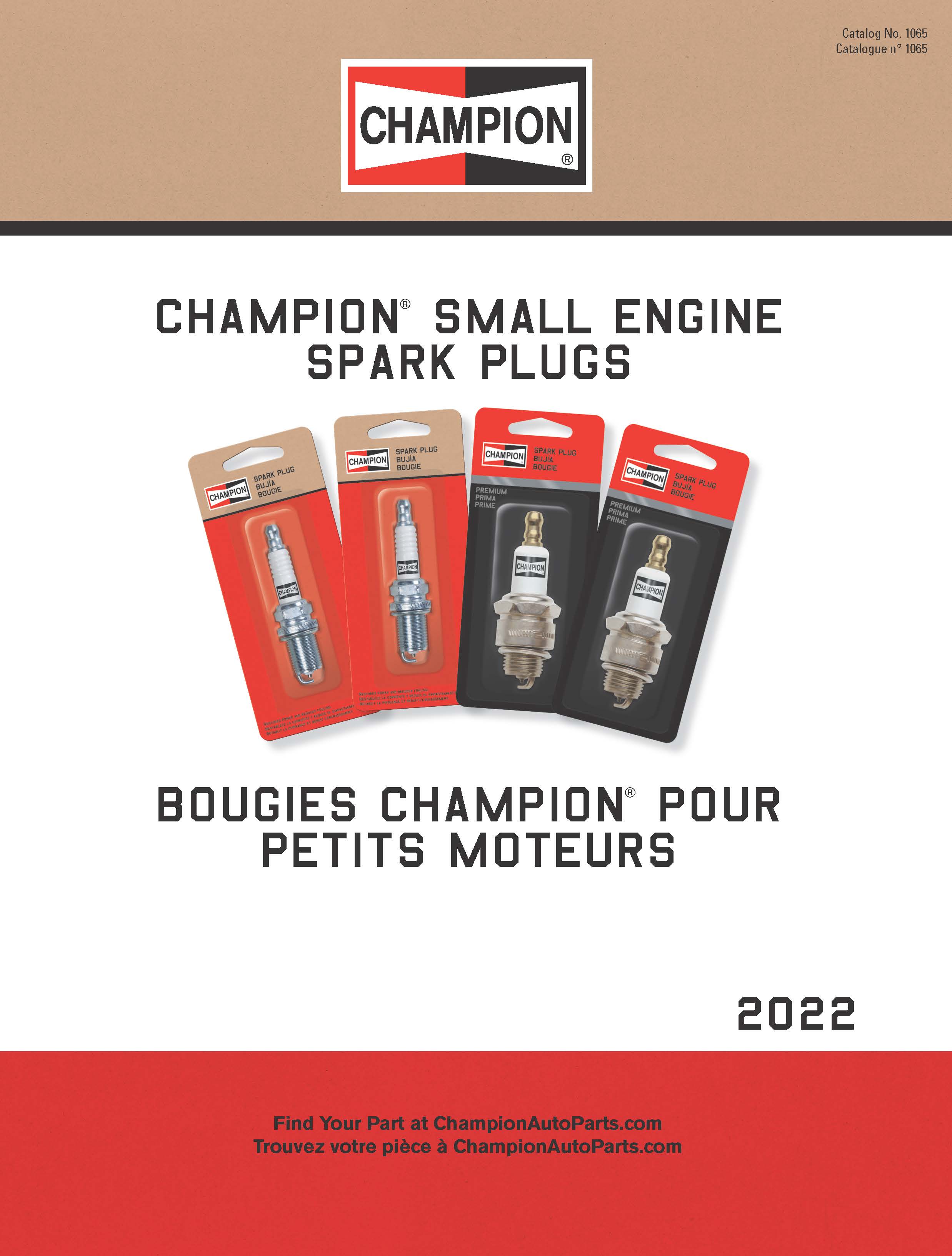 Champion Small Engine Spark Plug Digital Catalog thumbnail