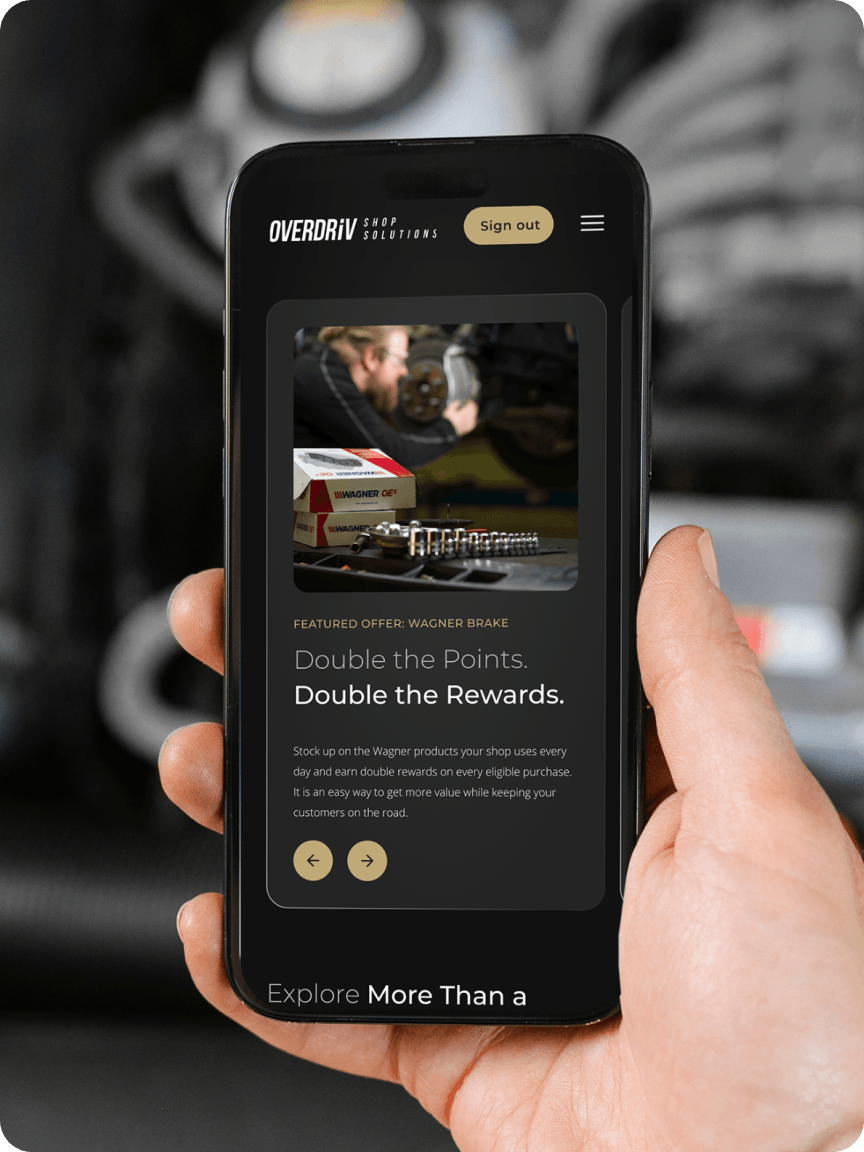 OVERDRiV mobile app