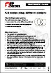 Oil Control Ring, Different Designs