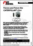 Pistons and Piston Rings - Caterpillar C6.4