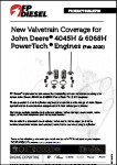New Valvetrain Coverage for John Deere 4045H & 6068H