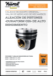 Higher Performance 'Duraform-G91' Piston Alloy