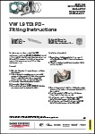 Cam Train & Tappet VAG Fitting Instructions