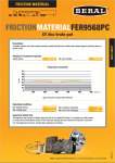 Beral Datasheet Pads FER9568PC Beral Datasheet Pads FER9568PC