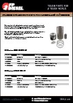 Cylinder Kits and Pistons for Caterpillar Cylinder Kits and Pistons for Caterpillar