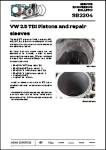 Pistons Repair Sleeves Pistons Repair Sleeves