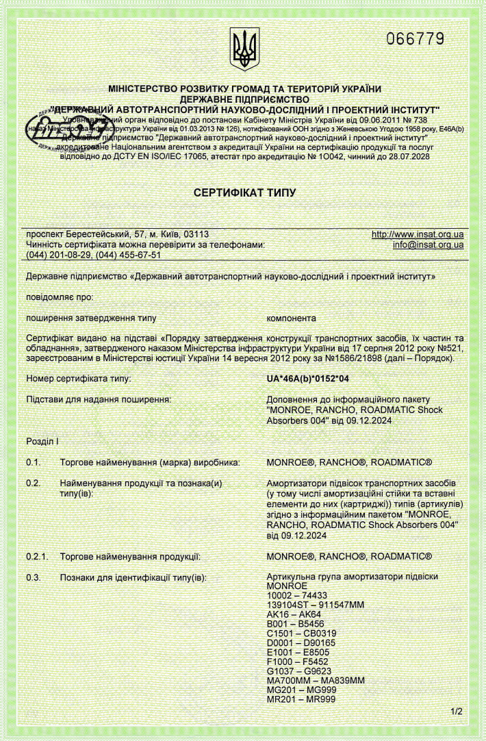 Амортизатори_UA_46A(b)_0152_04 Амортизатори_UA_46A(b)_0152_04