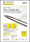 Up to 50% Less Oil Consumption