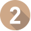Number-2-Tan-Background-Icon