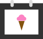 August-Ice-Cream-Cone-Icon