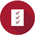 Checklist-Red-Circle-Icon