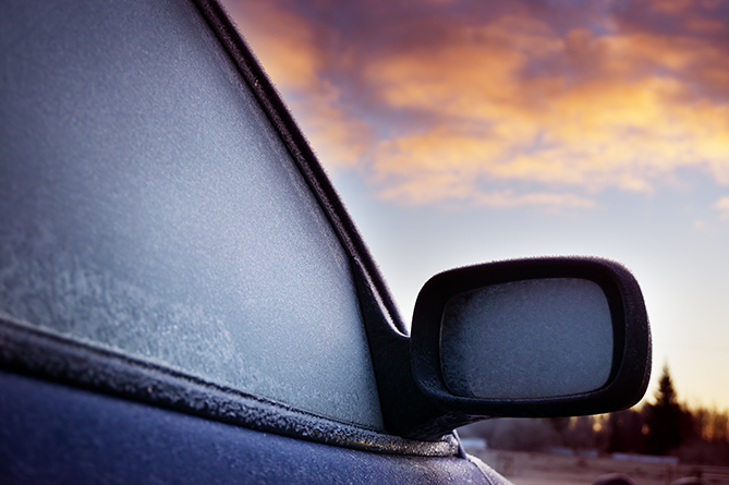 Frosted-Side-Car-Window